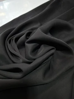 پارچه کرپ کنزو (وگ کنزو)رنگ مشکی